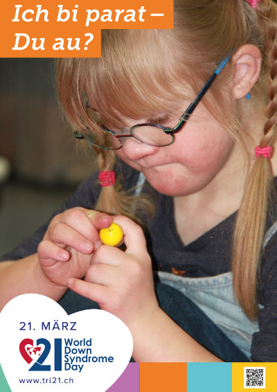 Plakataktion 2018 'Ich bi parat – Du au?'