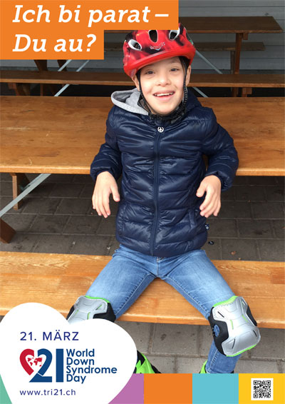 Plakataktion 2018 'Ich bi parat – Du au?'