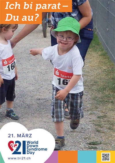 Plakataktion 2018 'Ich bi parat – Du au?'