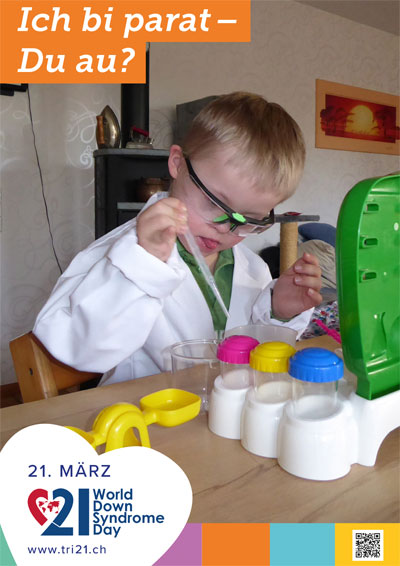 Plakataktion 2018 'Ich bi parat – Du au?'