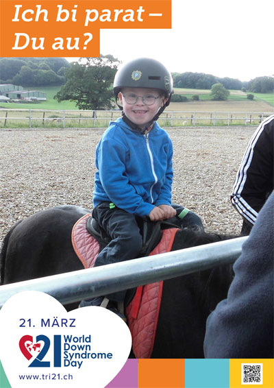 Plakataktion 2018 'Ich bi parat – Du au?'