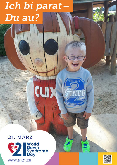 Plakataktion 2018 'Ich bi parat – Du au?'