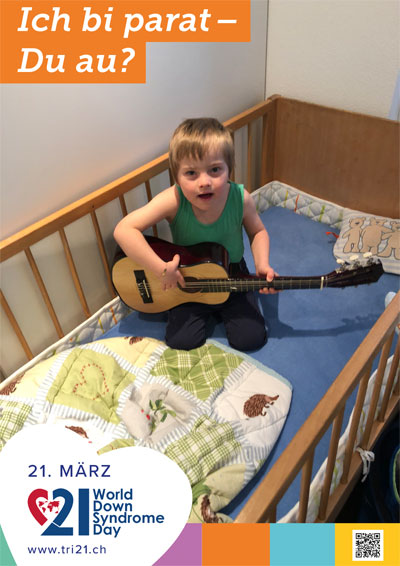 Plakataktion 2018 'Ich bi parat – Du au?'