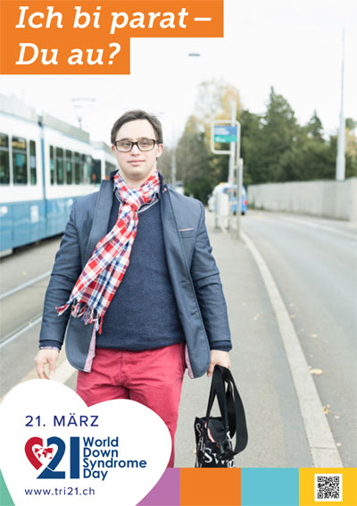 Plakataktion 2018 'Ich bi parat – Du au?'