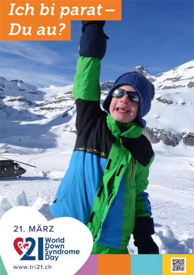 Plakataktion 2018 'Ich bi parat – Du au?'