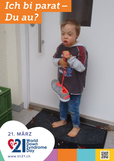 Plakataktion 2018 'Ich bi parat – Du au?'