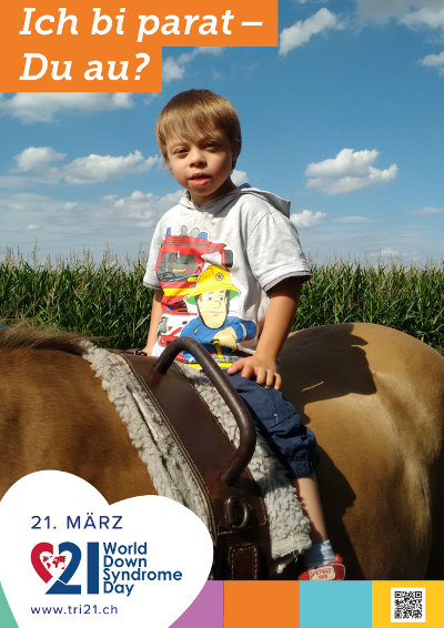 Plakataktion 2018 'Ich bi parat – Du au?'