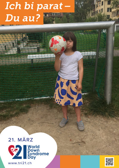 Plakataktion 2018 'Ich bi parat – Du au?'