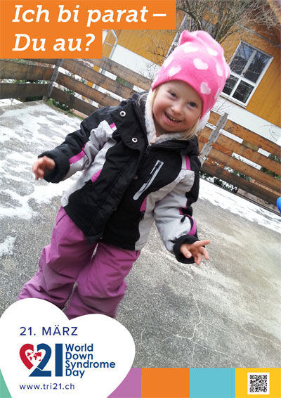 Plakataktion 2018 'Ich bi parat – Du au?'