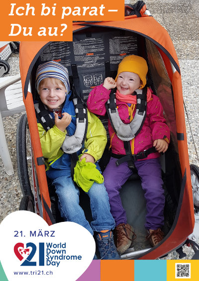 Plakataktion 2018 'Ich bi parat – Du au?'