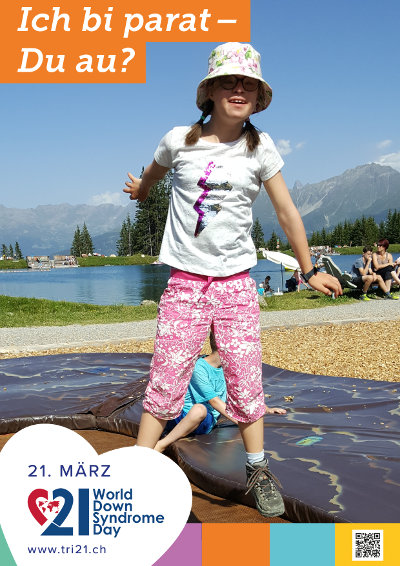 Plakataktion 2018 'Ich bi parat – Du au?'