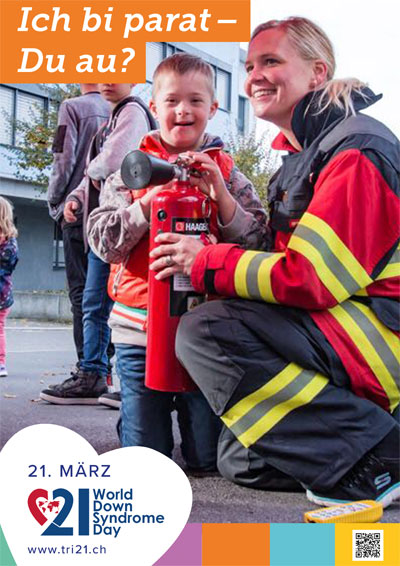 Plakataktion 2018 'Ich bi parat – Du au?'