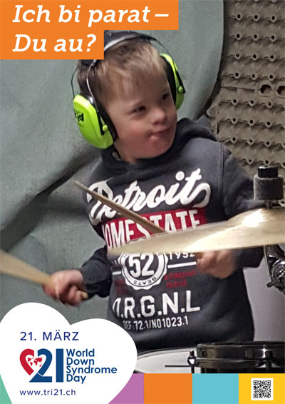 Plakataktion 2018 'Ich bi parat – Du au?'