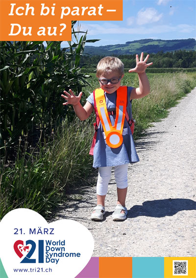 Plakataktion 2018 'Ich bi parat – Du au?'