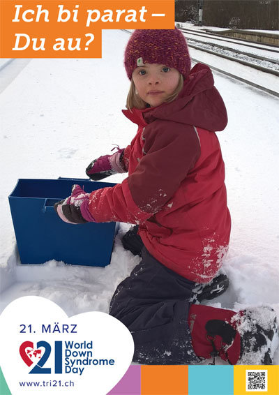 Plakataktion 2018 'Ich bi parat – Du au?'