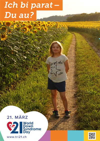 Plakataktion 2018 'Ich bi parat – Du au?'