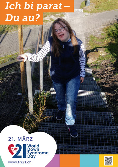 Plakataktion 2018 'Ich bi parat – Du au?'