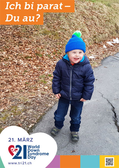 Plakataktion 2018 'Ich bi parat – Du au?'