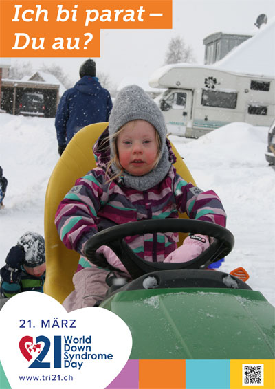 Plakataktion 2018 'Ich bi parat – Du au?'