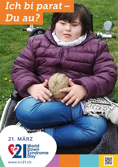 Plakataktion 2018 'Ich bi parat – Du au?'