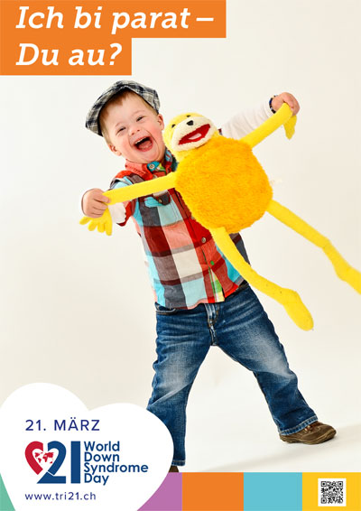 Plakataktion 2018 'Ich bi parat – Du au?'