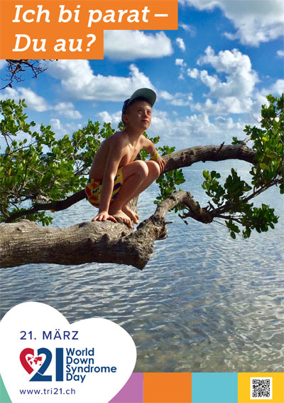 Plakataktion 2018 'Ich bi parat – Du au?'