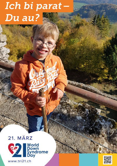 Plakataktion 2018 'Ich bi parat – Du au?'