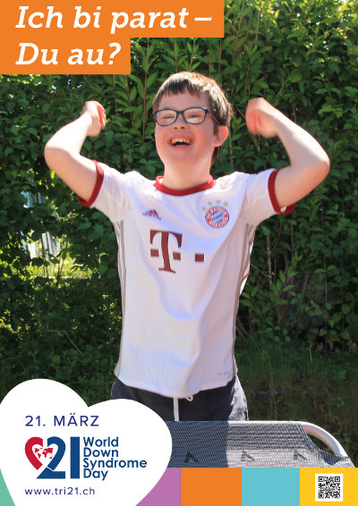 Plakataktion 2018 'Ich bi parat – Du au?'