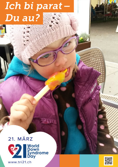 Plakataktion 2018 'Ich bi parat – Du au?'
