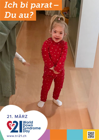 Plakataktion 2018 'Ich bi parat – Du au?'