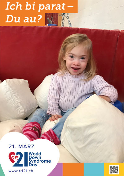 Plakataktion 2018 'Ich bi parat – Du au?'