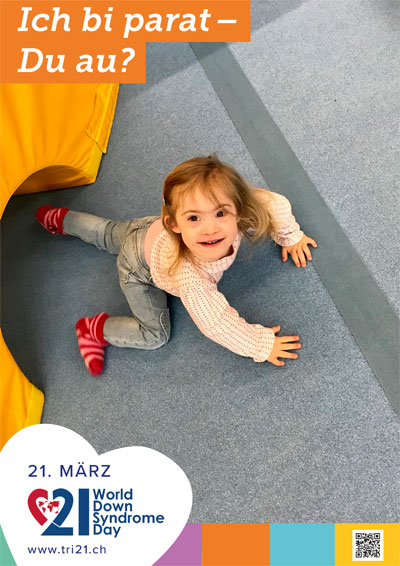 Plakataktion 2018 'Ich bi parat – Du au?'