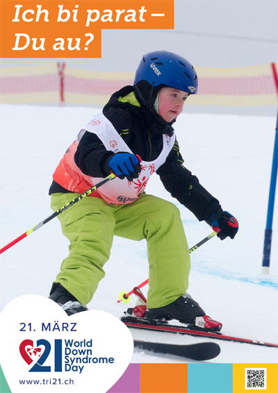 Plakataktion 2018 'Ich bi parat – Du au?'