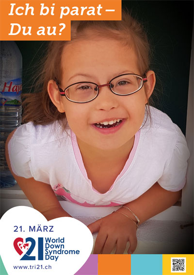 Plakataktion 2018 'Ich bi parat – Du au?'