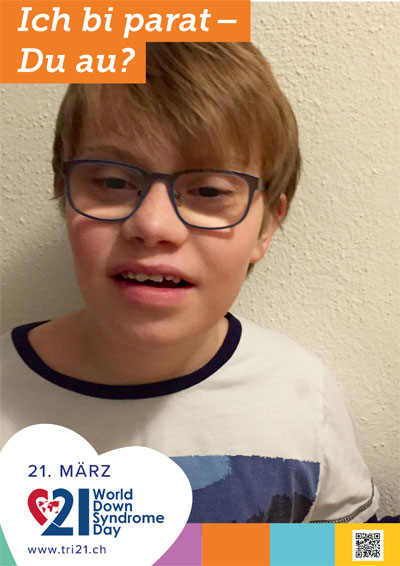 Plakataktion 2018 'Ich bi parat – Du au?'