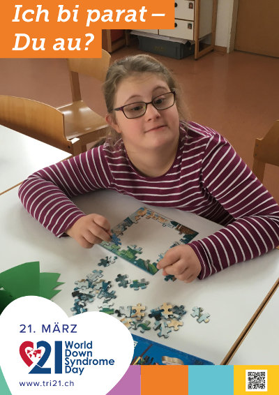 Plakataktion 2018 'Ich bi parat – Du au?'