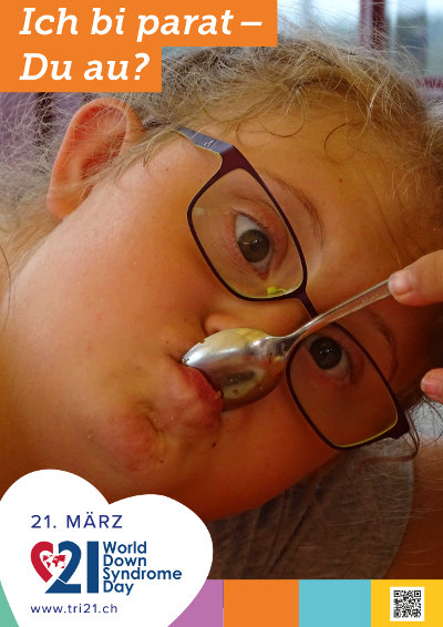 Plakataktion 2018 'Ich bi parat – Du au?'