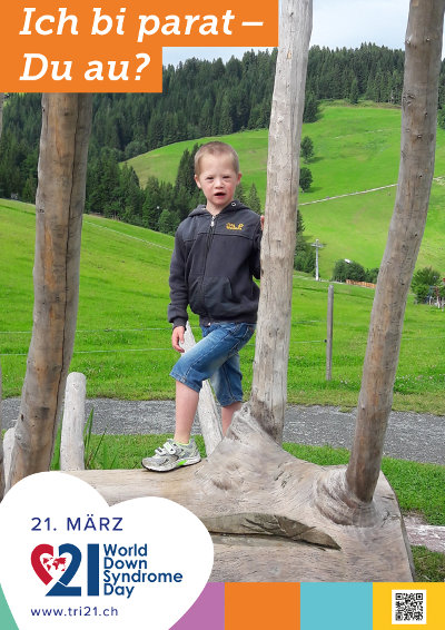 Plakataktion 2018 'Ich bi parat – Du au?'