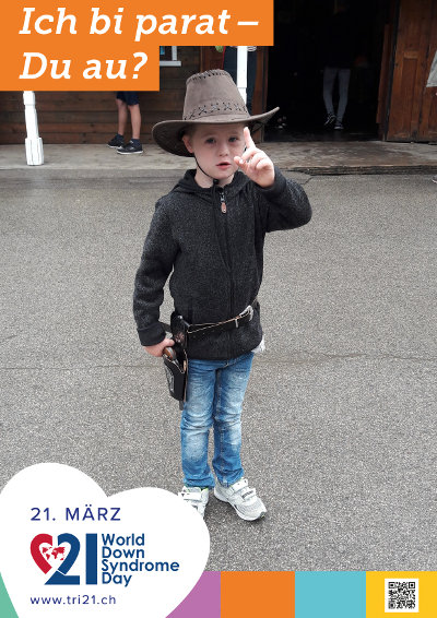 Plakataktion 2018 'Ich bi parat – Du au?'