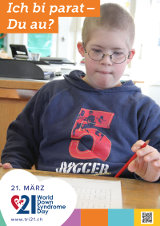 Poster zum Welt Down-Syndrom Tag 2018