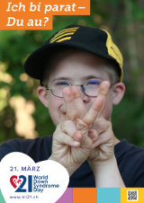 Poster zum Welt Down-Syndrom Tag 2018