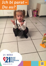 Poster zum Welt Down-Syndrom Tag 2018