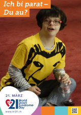 Poster zum Welt Down-Syndrom Tag 2018