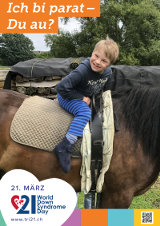 Poster zum Welt Down-Syndrom Tag 2018