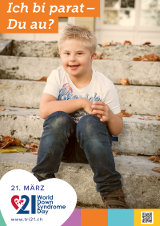 Poster zum Welt Down-Syndrom Tag 2018