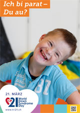 Poster zum Welt Down-Syndrom Tag 2018