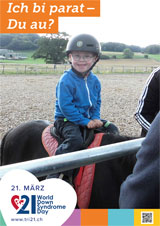 Poster zum Welt Down-Syndrom Tag 2018