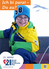 Poster zum Welt Down-Syndrom Tag 2018