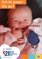Poster zum Welt Down-Syndrom Tag 2018
