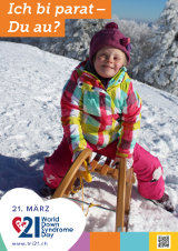 Poster zum Welt Down-Syndrom Tag 2018